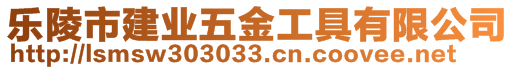 樂陵市建業(yè)五金工具有限公司