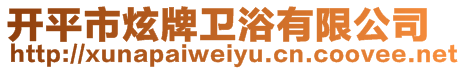 開平市炫牌衛(wèi)浴有限公司