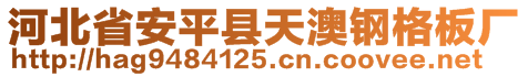 河北省安平縣天澳鋼格板廠