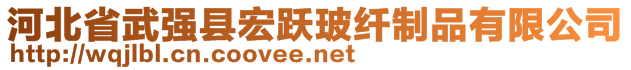 河北省武強(qiáng)縣宏躍玻纖制品有限公司