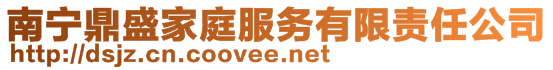 南寧鼎盛家庭服務(wù)有限責(zé)任公司