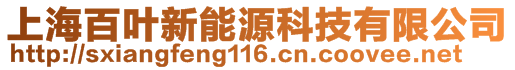 上海百葉新能源科技有限公司