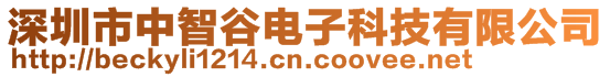 深圳市中智谷電子科技有限公司