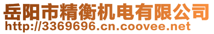 岳陽市精衡機電有限公司