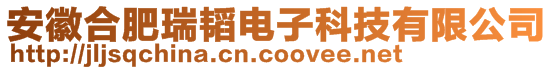 安徽合肥瑞韜電子科技有限公司