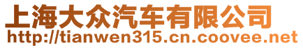 上海大眾汽車有限公司