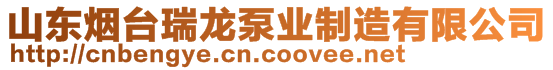 山東煙臺(tái)瑞龍泵業(yè)制造有限公司