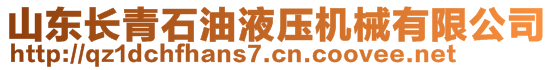 山東長青石油液壓機(jī)械有限公司