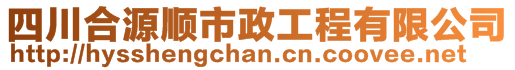 四川合源順市政工程有限公司