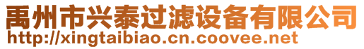 禹州市興泰過(guò)濾設(shè)備有限公司