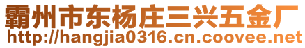 霸州市東楊莊三興五金廠