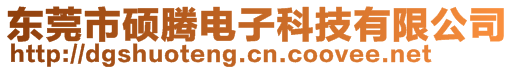 东莞市硕腾电子科技有限公司