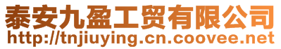 泰安九盈工貿(mào)有限公司