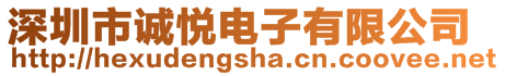 深圳市誠悅電子有限公司