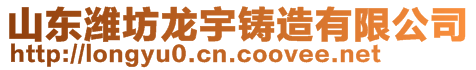 山東濰坊龍宇鑄造有限公司