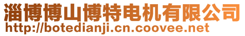 淄博博山博特電機(jī)有限公司