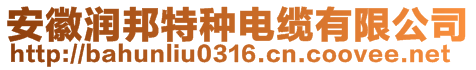 安徽潤(rùn)邦特種電纜有限公司