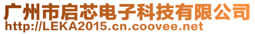 廣州市啟芯電子科技有限公司