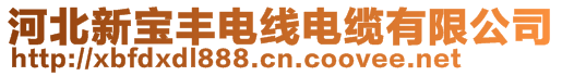 河北新寶豐電線電纜有限公司