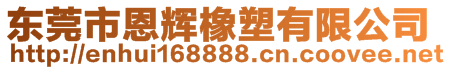 東莞市恩輝橡塑有限公司