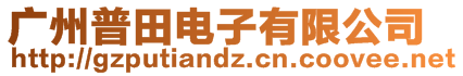 廣州普田電子有限公司