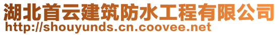 湖北首云建筑防水工程有限公司