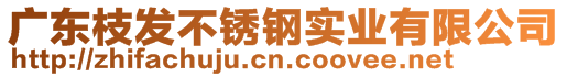 廣東枝發(fā)不銹鋼實業(yè)有限公司