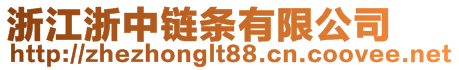 浙江浙中鏈條有限公司