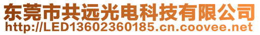 東莞市共遠(yuǎn)光電科技有限公司