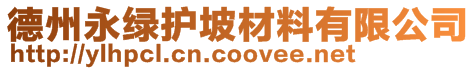 德州滨丰护坡材料有限公司