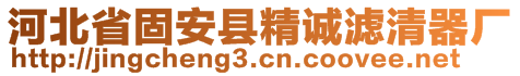 河北省固安縣精誠濾清器廠