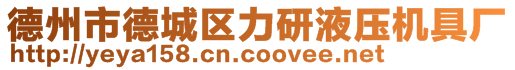 德州市德城区力研液压机具厂