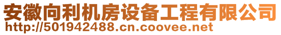 安徽向利機(jī)房設(shè)備工程有限公司