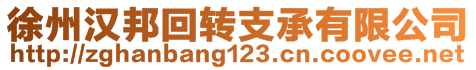 徐州漢邦回轉支承有限公司