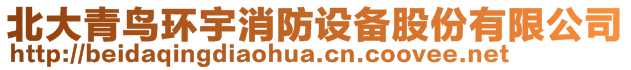 北大青鳥環(huán)宇消防設備股份有限公司