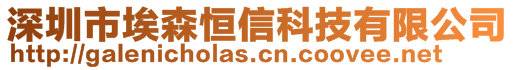 深圳市埃森恒信科技有限公司