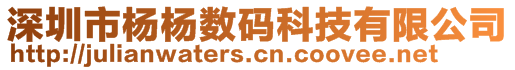 深圳市杨杨数码科技有限公司