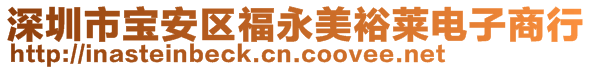 深圳市宝安区福永美裕莱电子商行