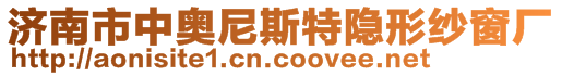 济南市中奥尼斯特隐形纱窗厂