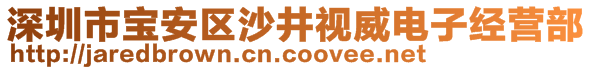 深圳市寶安區(qū)沙井視威電子經(jīng)營(yíng)部