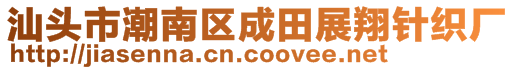 汕頭市潮南區(qū)成田展翔針織廠