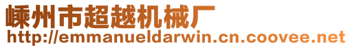 嵊州市超越機(jī)械廠