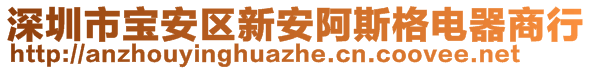 深圳市宝安区新安阿斯格电器商行