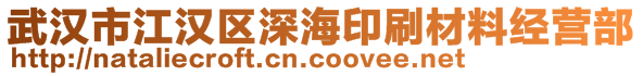 武漢市江漢區(qū)深海印刷材料經(jīng)營(yíng)部