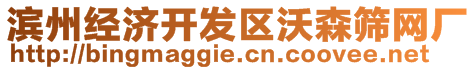濱州經濟開發區沃森篩網廠