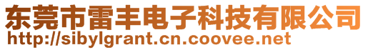 东莞市雷丰电子科技有限公司