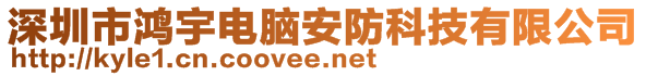 深圳市鴻宇電腦安防科技有限公司