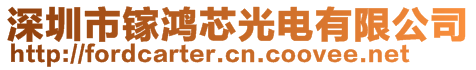 深圳市鎵鴻芯光電有限公司