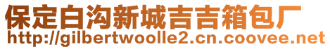 保定白溝新城吉吉箱包廠