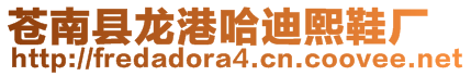 蒼南縣龍港哈迪熙鞋廠